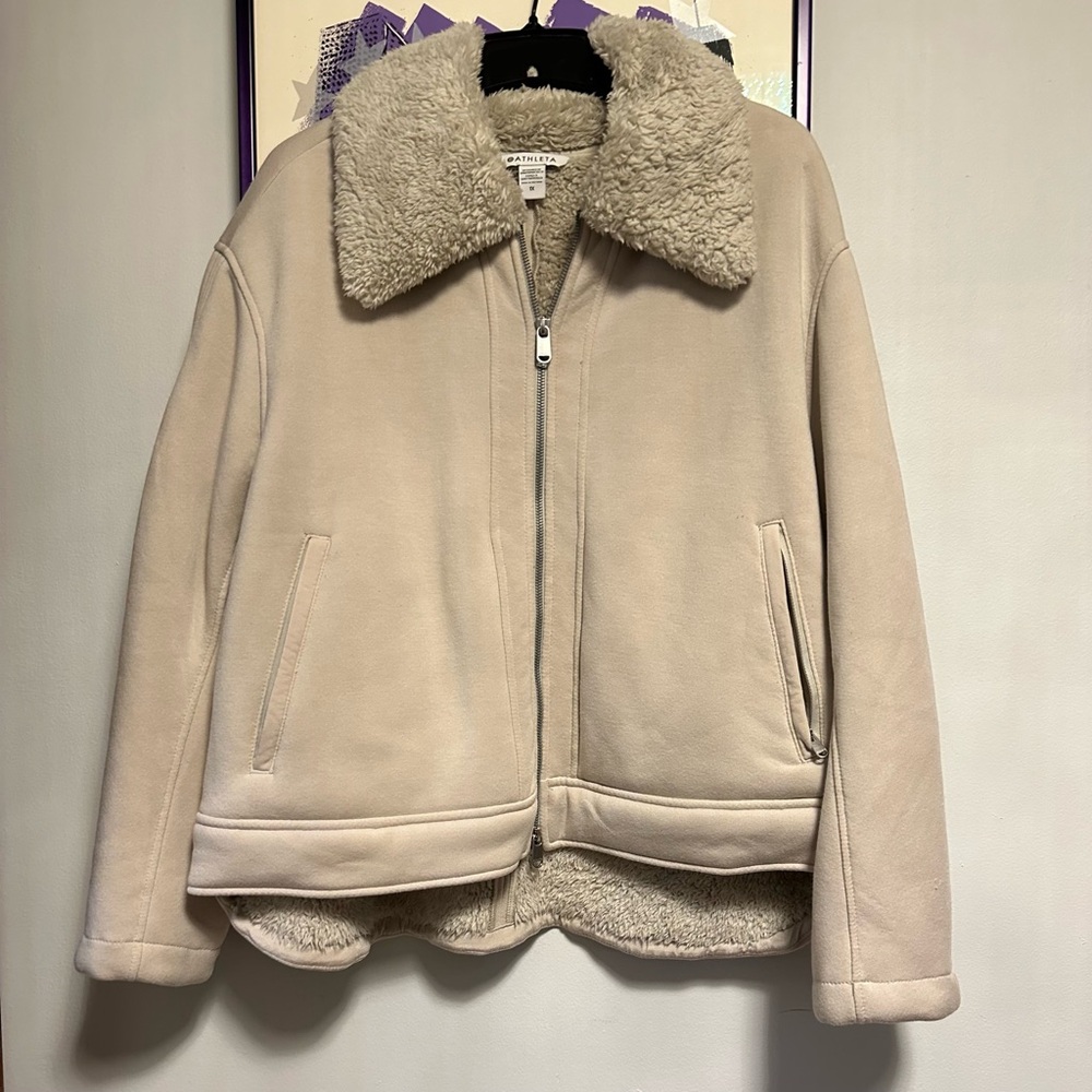 Athleta Westwood Fleece Jacket Sz 1x